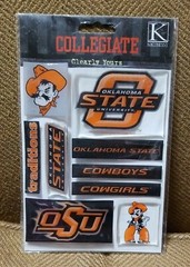 Oklahoma State University OSU K&Company Collegiate Stickers Scrapbooking