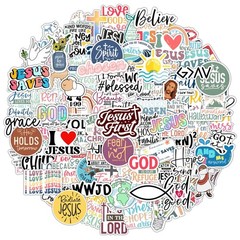 Inspirational Christian Stickers Waterproof Gifts for Kids, Teens, Girls and Boy