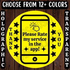 40 DOORDASH STICKERS 2″ ROUND LABELS UberEats Grubhub DELIVERY SHIPT SPARK