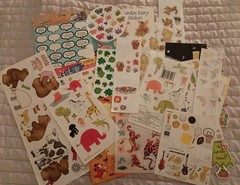 Vtg/Modern Huge Sticker Lot – Various Brands Some Sealed Others Used See Pics