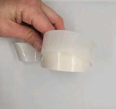 500 pcs Clear Transparent Retail Package Seals 1 INCH round Circle Seal Sticker