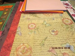 LOT OF CRAFT SUPPLIES–CARDSTOCK-DIECUT STICKERS-QUOTABLE NOTABLES & MORE–#T12A