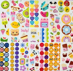 1000+ Stickers | HUGE Kids Girls Boys Teens Children Wholesale Xmas Sticker Lot