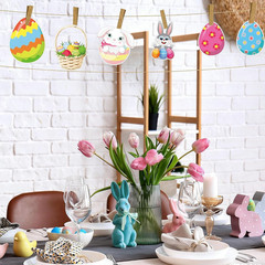 Happy Easter Bunny Themed Stickers 320 Pcs Happy Easter Stickers Decals – 1.5 In