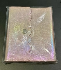 NEW Simply Gilded Medium Sticker Album Iridescent Pink