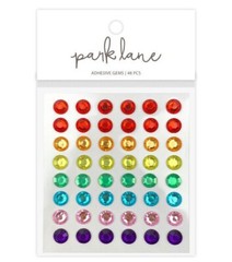 Gems Bling Rainbow Blue Green Purple Pink Yellow Orange Red park lane Stickers
