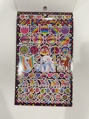 Lot Of 3 Lisa Frank Sticker Books 1800 Stickers Total Colorful 90’s Style