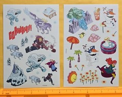 Disney Princess Frozen Sticker Sheet. Lot Of 2