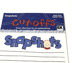 EK Success Cut-offs Snapshots Photos Camera Film Selfies Family EKCT039 USA NOS
