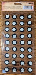 Nostalgiques The Allie Collection ABC Alphabet Letters Number Scrapbook Stickers