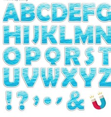 Alphabet Wave Letters And Punctuation