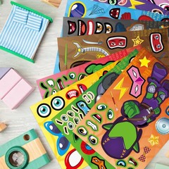 Cute Superhero Stickers for Teen, 36 Sheets, Make Your Own Movie Theme, Make …