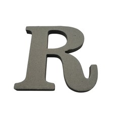Chipboard Letter R 3.25 Inch DIY Craft Material For Decoration Projects