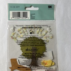 RARE Jolee’s Summer Apple Tree Ladybugs Lounge Scrapbooking Stickers Retired New