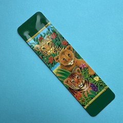 Vintage 90s For The Love Of Cats Tiger Cubs Cheetah Bookmark Lot – read Desc