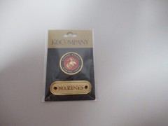 K & COMPANY MARINES MEDALLION CHARMS FOR SCRAPBOOKING # 559448 NIP