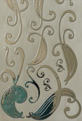 SILVER METALLIC FLOURISH Stickers (15pc)Stampendous•Christmas•Swirl•￼Card Making
