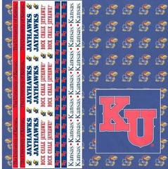 University of Kansas Jayhawks NCAA Scrapbook Kit Sticker Paper Die Cut U-CHOOSE
