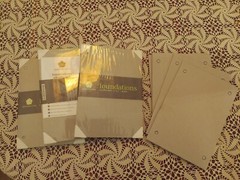 23 pieces of Foundation Chipboard Cardboard Craft Letters Banner Sheets 5″x7″