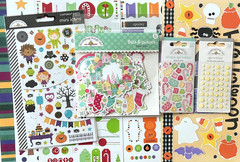 NIGHTMARE B4 CHRISTMAS HALLOWEEN DOODLEBUG STOCKING STICKERS EMBELLISHMENTS $150