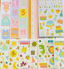 39 STICKER SHEETS LOT, Bulk stickers PK, Mxd Themes BABY BIRTHDAY SAFARI JUNGLE