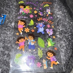 DORA THE EXPLORER Nickelodeon Stickers 36 PCs.