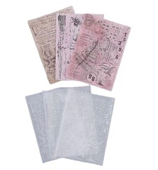 30 pcs Fragments Scrapbooking Paper Card Making Crafts Parchment Munken Papers