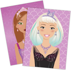 Create-A-Face Sticker Pad (Princess)