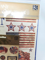 K&Company MARINES Scrap Kit 12×12 Military Scrapbook Papers & Sticker Sheets NEW