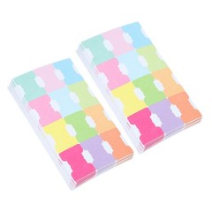 480Pcs Tear Resistant Monthly Tabs Stickers Writable Planner Labels for Office
