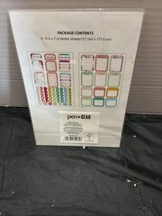 Lot Of 3 NIP Planner/ Calendar Stickers Mixed Brands