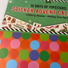 Pipsticks 2021 Christmas Sticker Advent Calendar – 12 Days Of Stickers