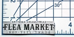 Flea Market Antiques Collectibles Buy Sell Trade Farmhouse Paper Sticker Decal
