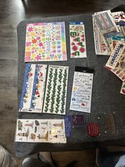 HUGE 89 Lot NIP Packages Scrapbook Stickers Various Events Holidays Vintage