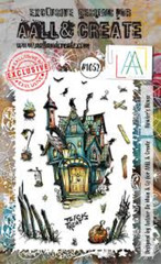 AALL AND CREATE -CLEAR ACRYLIC STAMPS – HOWLER’S HOUSE
