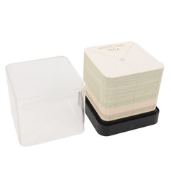 3D Memo Pad Tree House 2026 Desk Calendar Paper Sculpture Notepad Notes (Green)