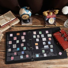 Gersoniel 30 Pieces 21.8 x 28 cm / 8.58 x 11.02 inches, black, transparent