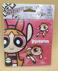 Powerpuff Girls Sticker Variety Pack 2000 Cartoon Network ~Sealed NOS! 2 Packs