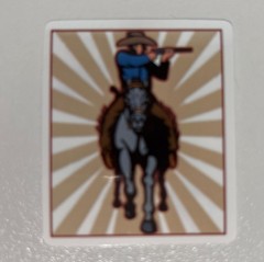 10 STICKERS WESTERN COWBOYS Journal Planner SCRAPBOOK COUNTRY WSIPVD
