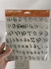 Fiskars Alphabet Letters and Numbers Stickers 2 Sets New Sealed Free Shipping
