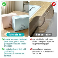 1000-Pack Clear Circle Seal Stickers，1.5-Inch Self-Adhesive Wafer Dots Label …