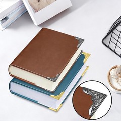 100pcs Metal Book Corner Protectors, 4 Assorted Colors Photo Corners Protecto…