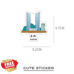StickerPop Graphics China Landmarks Stickers