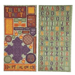 Close to My Heart Reflections Stickease X7087C Enchanted Halloween Trick NEW