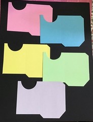 POCKETS Envelope Card Frame Die Cut Embellishments Scrapbook Cards Crafts