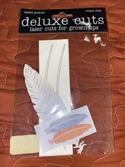 Feathers — Die Cut Laser Cut New – Deluxe Cuts Scrapbooking – Retired #23