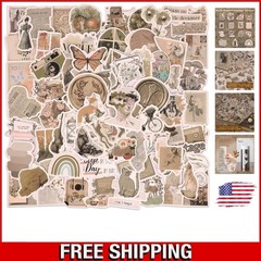 Aesthetic Vintage Stickers Pack – 200 Colorful Waterproof Stickers for All Ages