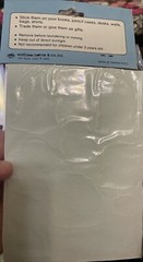 EUC NIP Sealed 80’s Smurfs Smurf Vintage Puffy Stickers 1981 set #7/10