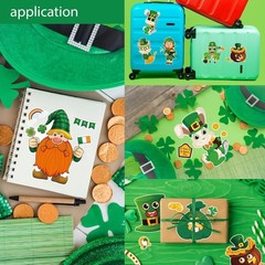 24 Sheets St. Patrick’s Day Stickers, Make a Face Sticker for Kids Make Your …