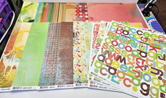 BASIC GREY ‘OBSCURE’ PAPER LOT PLUS MORE BASICGREY SCRAPBOOK PAPER JOURNALING